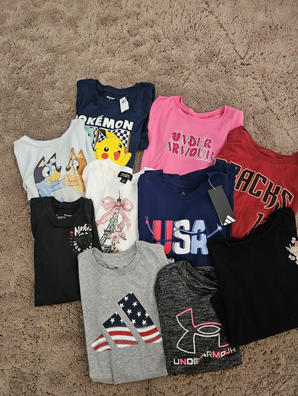 Like NEW ☆ Girls Lot of 10 Tops, Size 10/12, NICE!